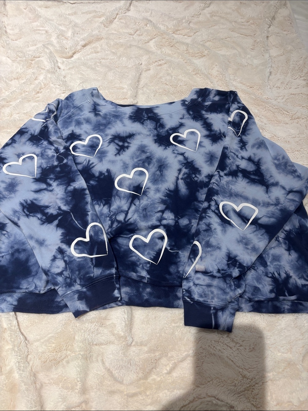 CHRLDR Light Blue Tie-Dye Crewneck Sweatshirt